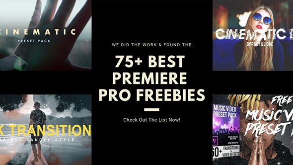Free Premiere Pro Templates Mega List 75  AMAZING Freebies